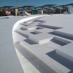 Cimentación térmica para tanques de almacenamiento energético TES